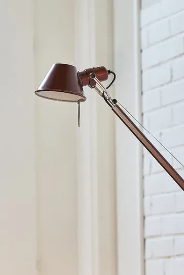 Tolomeo Reading Stehlampe E27 special edition - Brown metallic - Lampenfuß - Artemide
