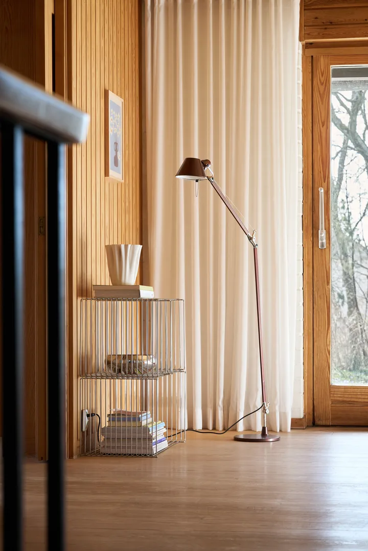 Tolomeo Reading Stehlampe E27 special edition - Brown metallic
