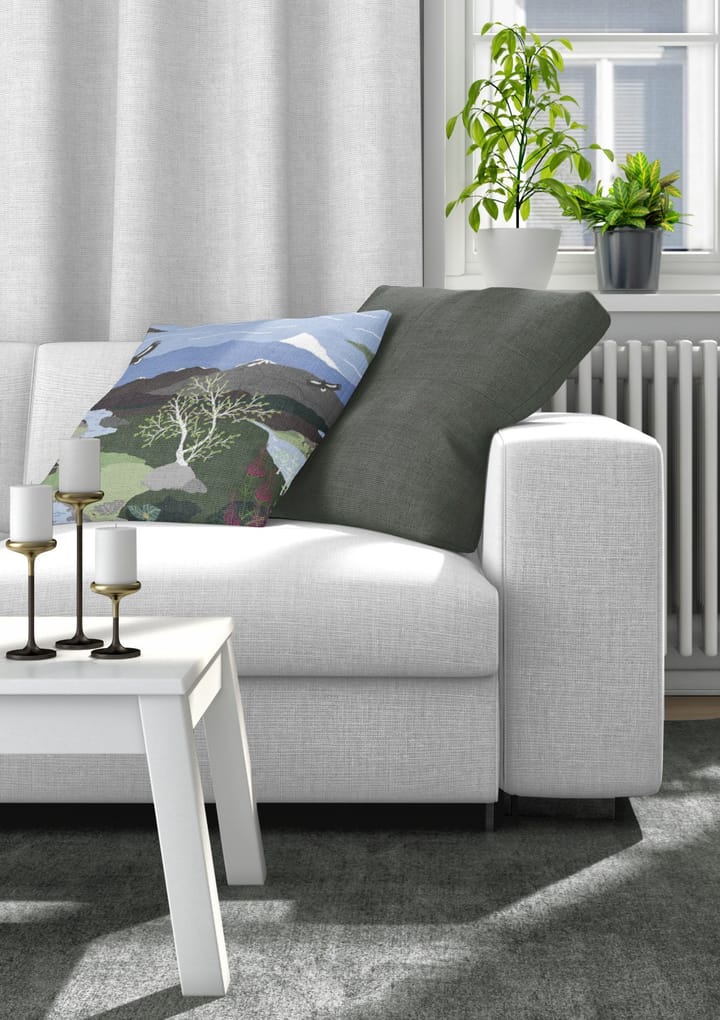 Bergwanderung Kissenbezug 47 x 47cm, Blau-grün Arvidssons Textil
