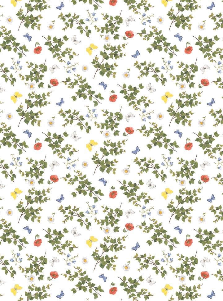 Björkäng Wachstuch - Grün-multi - Arvidssons Textil