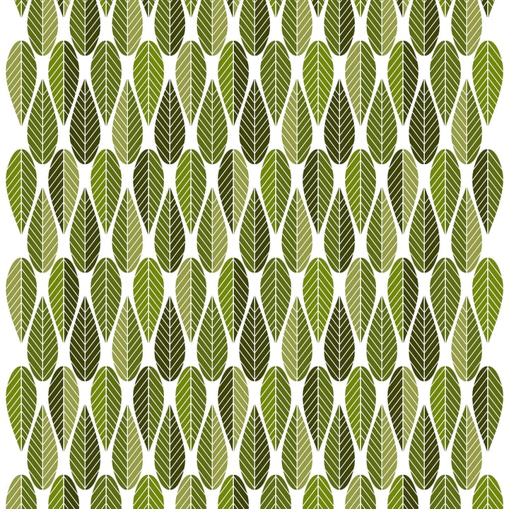 Blader Stoff - grün - Arvidssons Textil