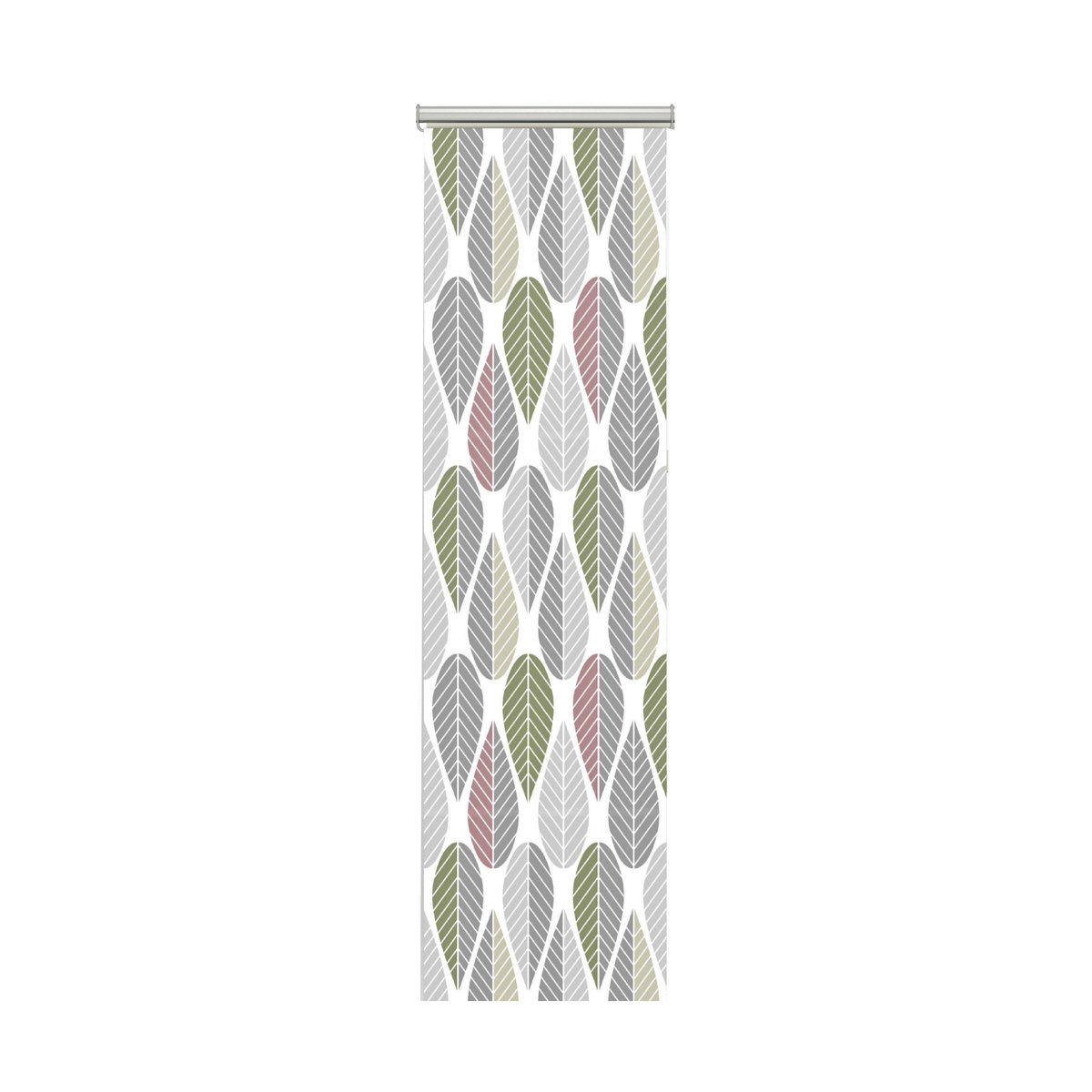 Arvidssons Textil Blader Vorhangpaneele 2er-Pack Rosa