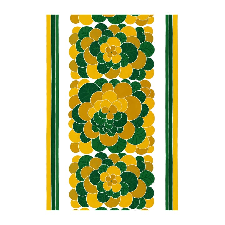 Cirrus Wachstuch - Gelb-grün - Arvidssons Textil
