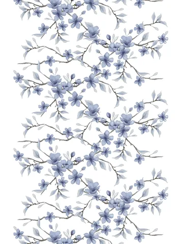 Fägring Stoff - Blau - Arvidssons Textil