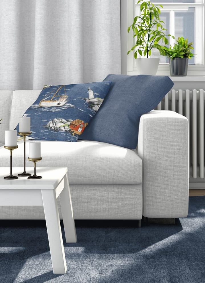 Fiskeskär Kissenbezug 47 x 47cm, Blau Arvidssons Textil