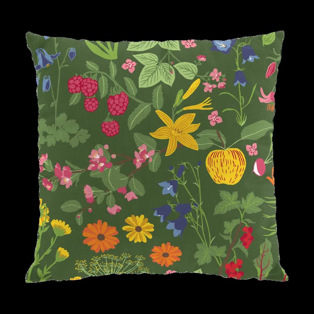 Arvidssons Textil Hedemora Kissenbezug 47x47 cm Grün