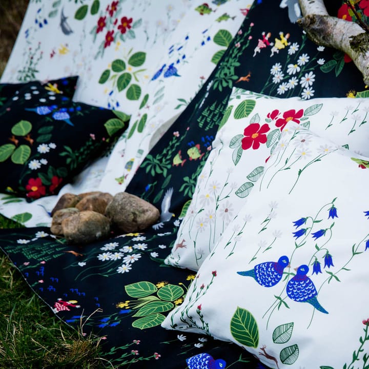 Himlajorden Stoff, Weiß Arvidssons Textil