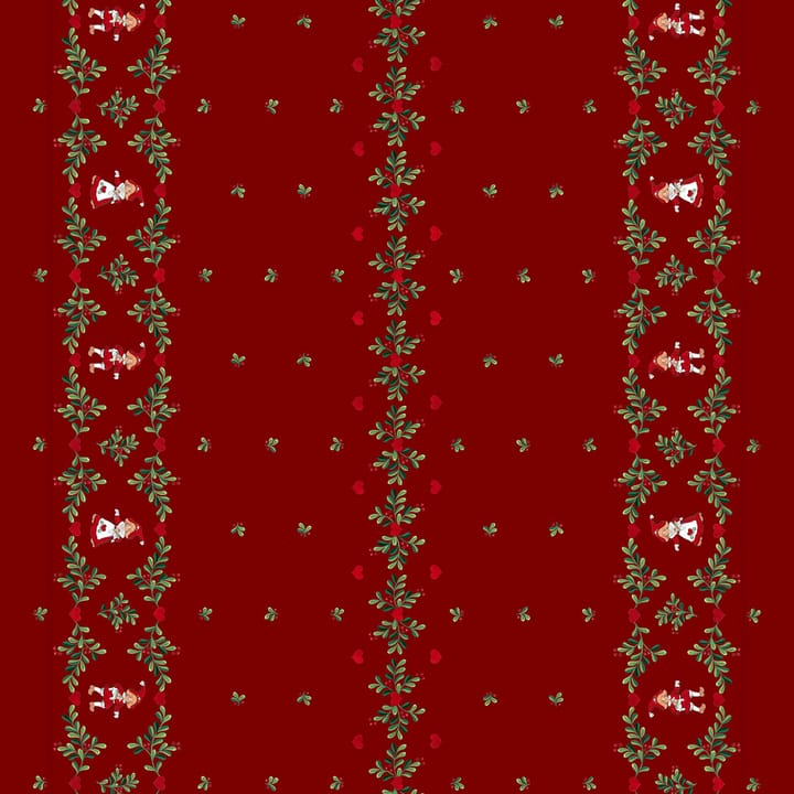 Hjärtans jul Bordürenstoff - Rot - Arvidssons Textil