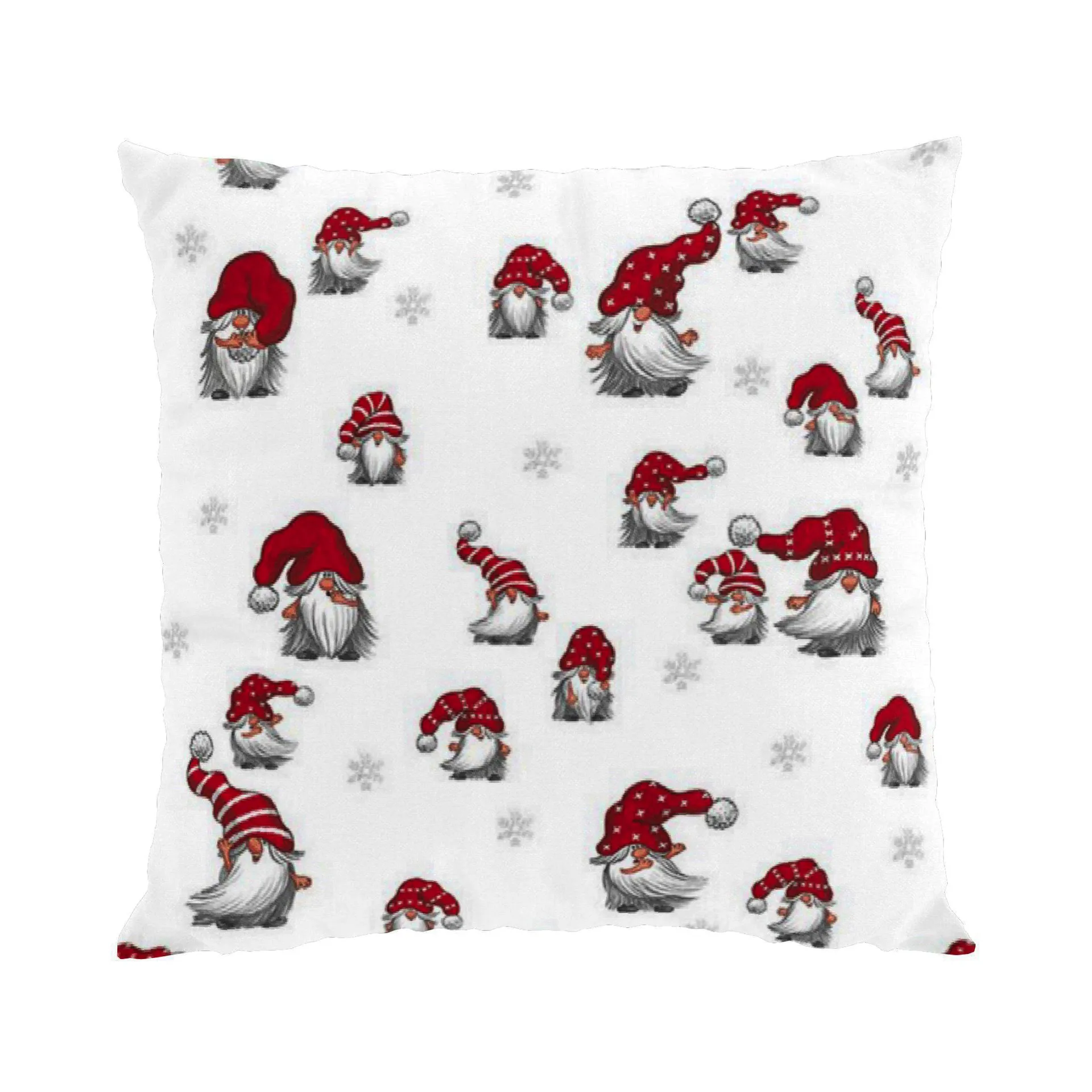 Julian Kissenbezug 47 x 47cm, Off white-rot Arvidssons Textil