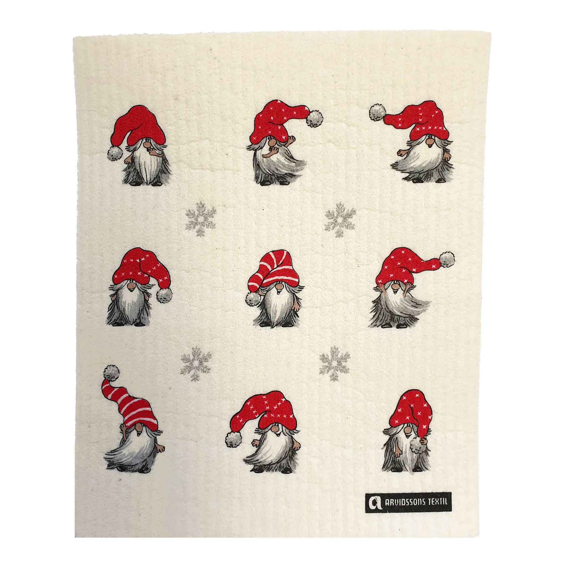 Julian och Co. Spüllappen, Beige-rot Arvidssons Textil