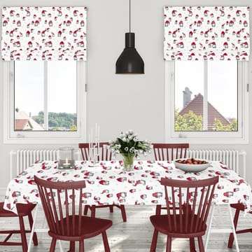 Julian Stoff - Off white-rot - Arvidssons Textil