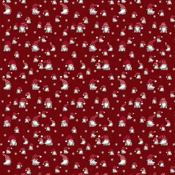 Julian Wachstuch - Rot - Arvidssons Textil