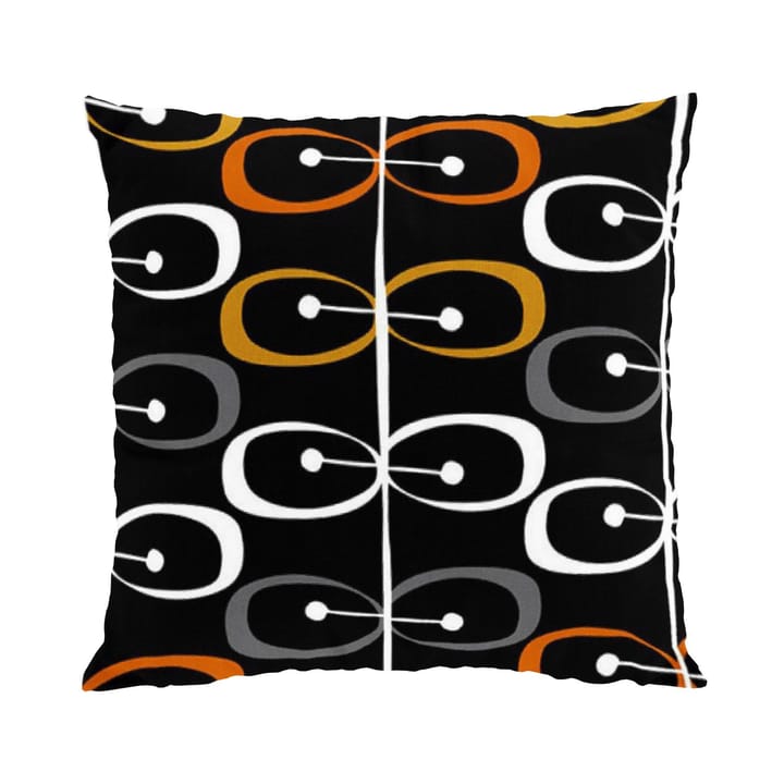 Kiwi Kissenbezug 47 x 47cm - Schwarz-rost - Arvidssons Textil