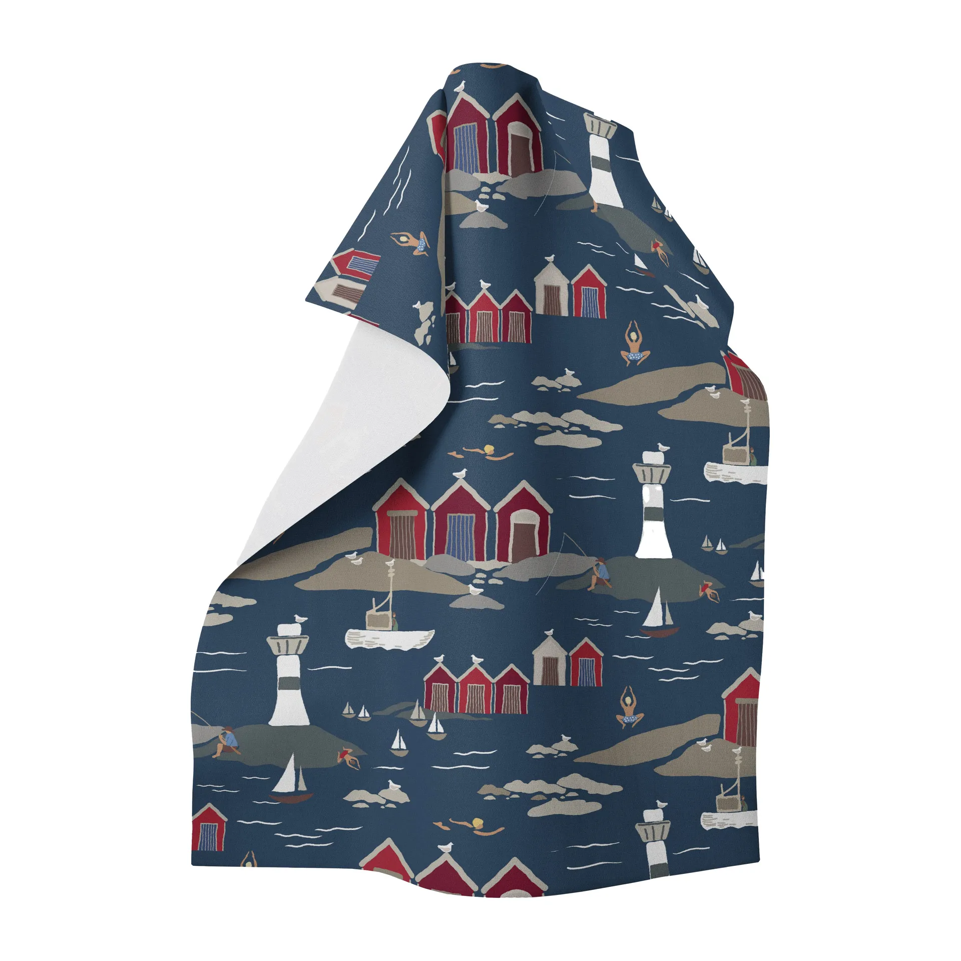 Kust Geschirrtuch 65 x 85cm, Blau Arvidssons Textil