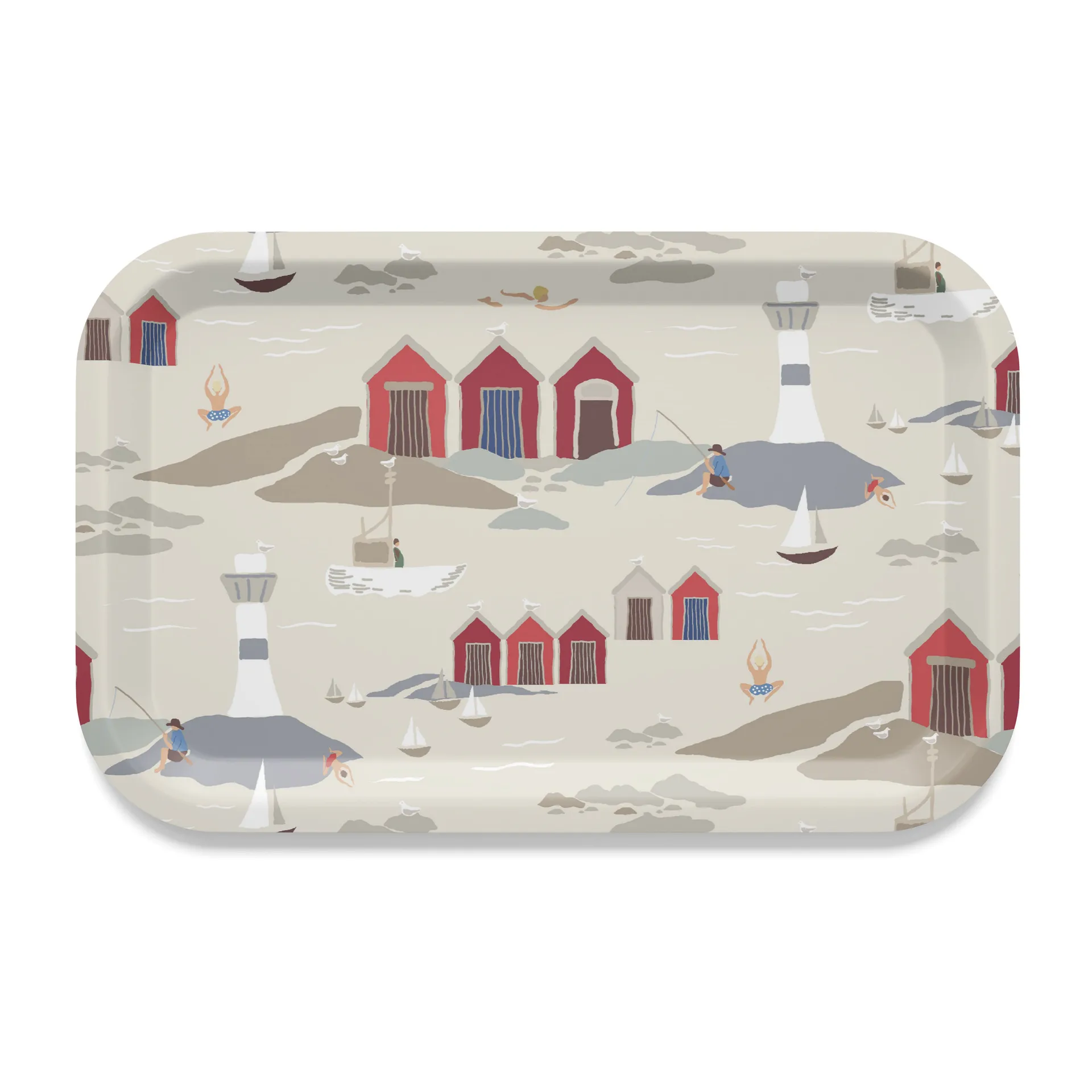 Kust Tablett 20 x 27cm, Beige Arvidssons Textil