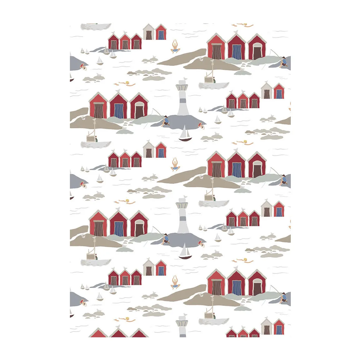 Kust Wachstuch, Weiß Arvidssons Textil