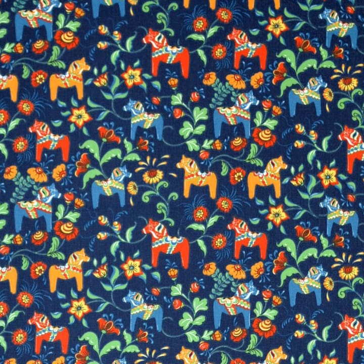 Leksand mini Stoff - Multi/blau - Arvidssons Textil