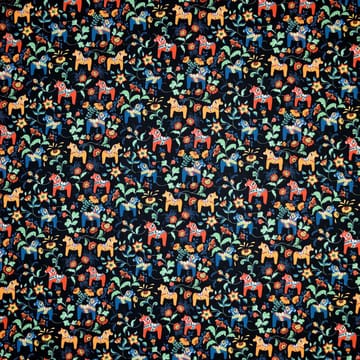 Leksand mini Stoff - Multi/schwarz - Arvidssons Textil