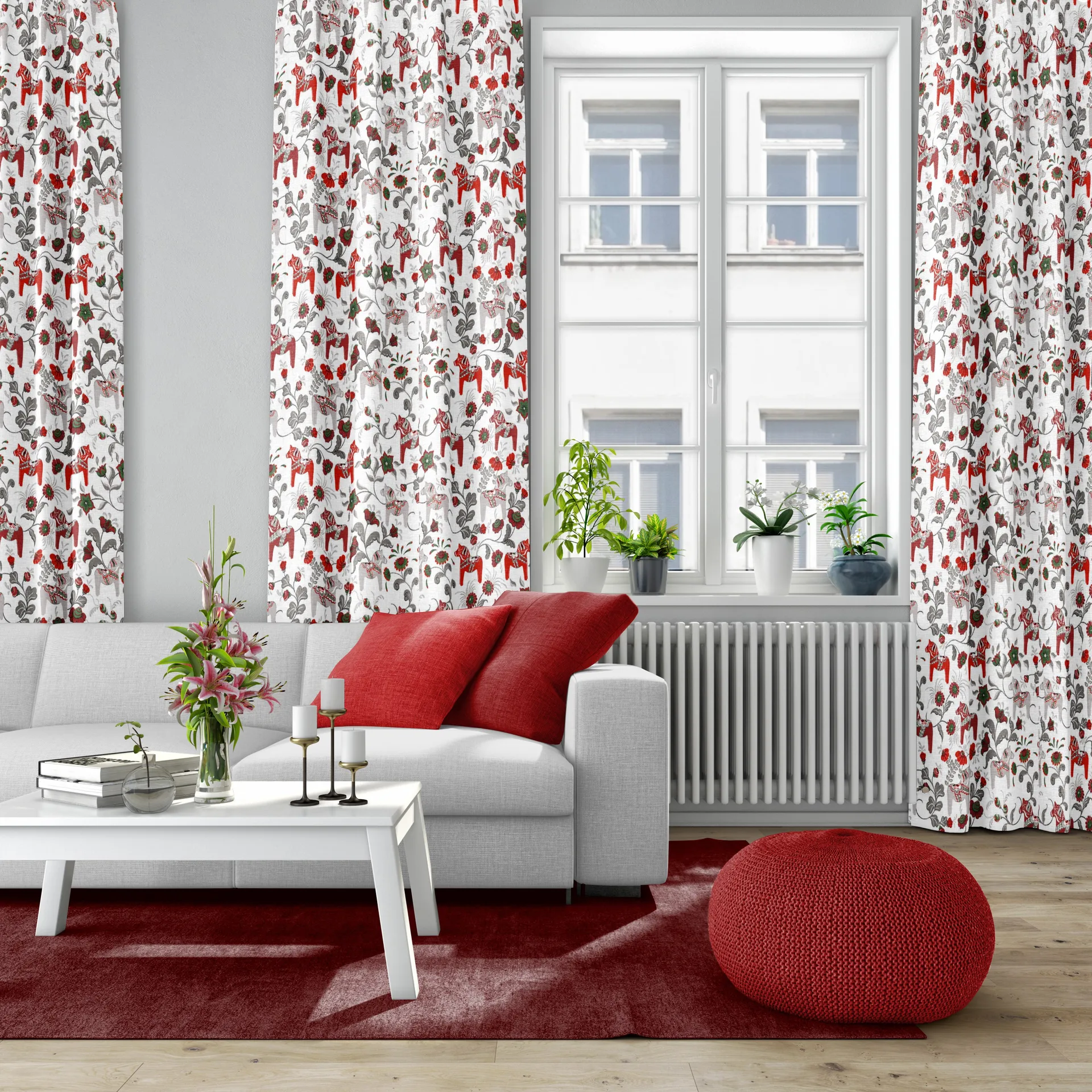 Leksand Stoff, Weinrot Arvidssons Textil