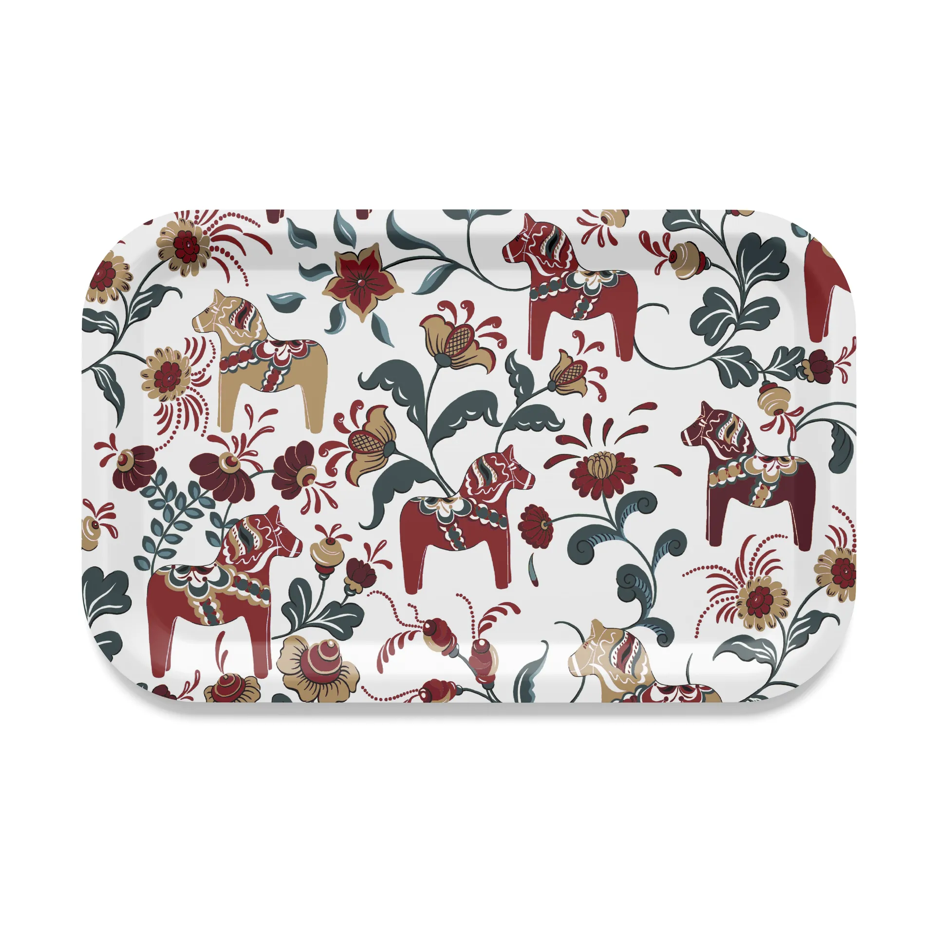 Leksand Tablett 21x33cm, 30. Jubiläumsausgabe Arvidssons Textil