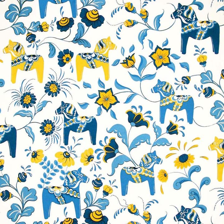Leksand Wachstuch, Gelb-blau Arvidssons Textil