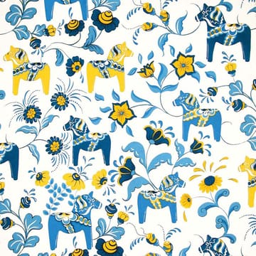 Leksand Wachstuch - Gelb-blau - Arvidssons Textil