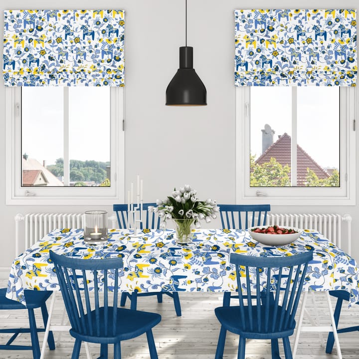 Leksand Wachstuch, Gelb-blau Arvidssons Textil