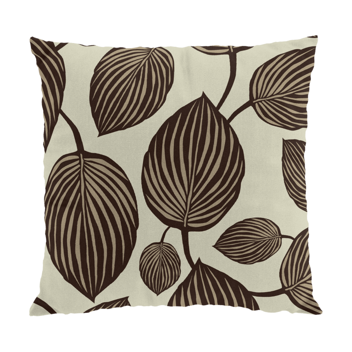 Lyckans Blad Kissenbezug 45 x 45cm - Braun - Arvidssons Textil