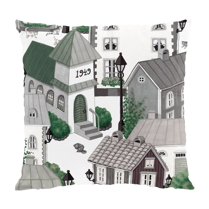 Lyckeby Blumen Kissenbezug, Grau Arvidssons Textil