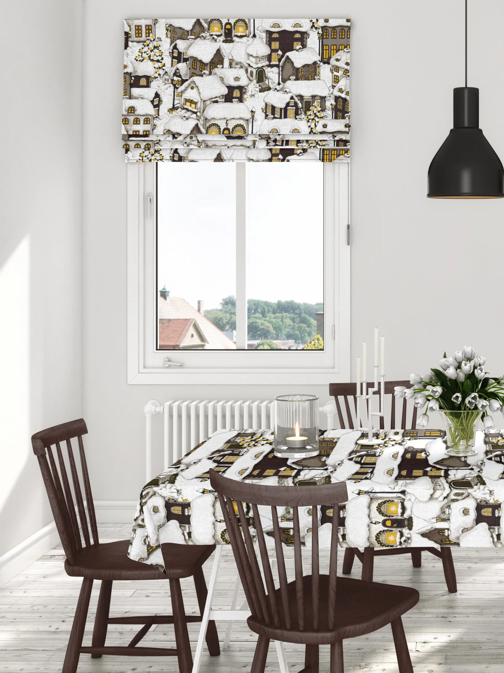 Lyckeby Wachstuch, Braun Arvidssons Textil