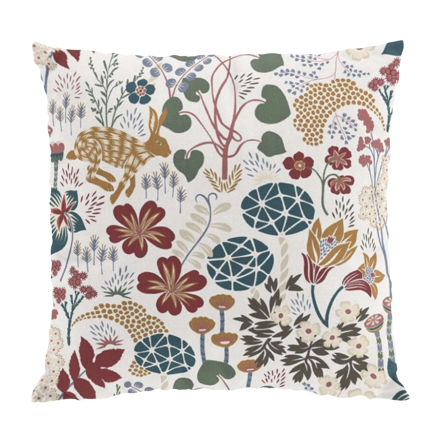 Lyckeflykt Kissenbezug 47 x 47cm, Rost-braun Arvidssons Textil