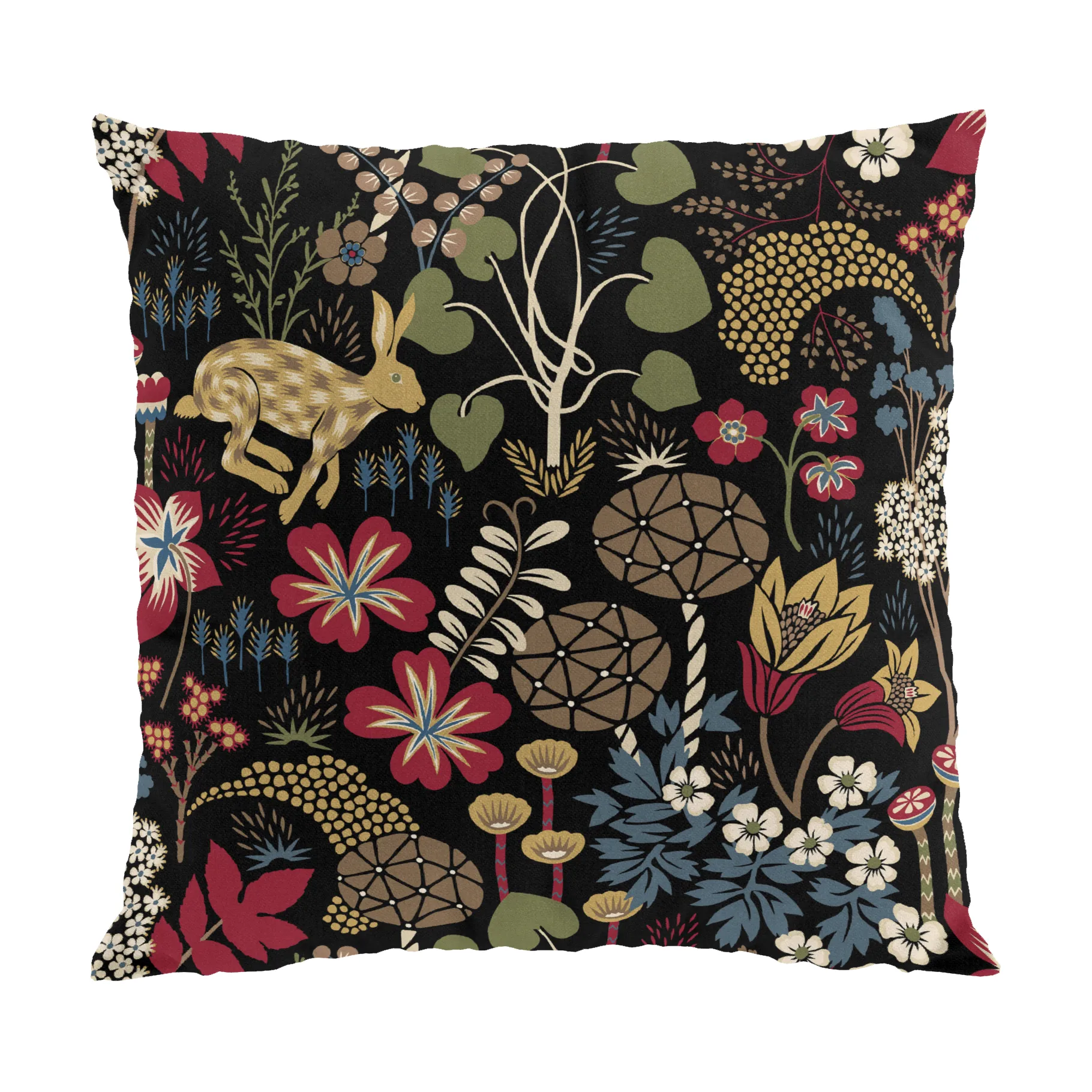 Lyckeflykt Kissenbezug 47 x 47cm, Rot -braun Arvidssons Textil
