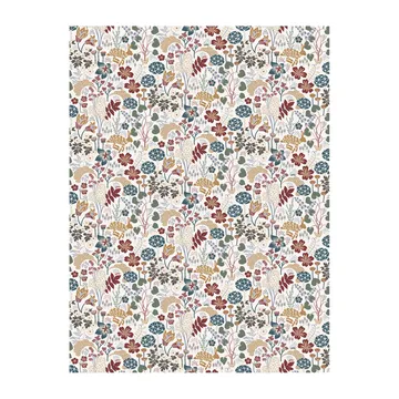 Lyckeflykt Stoff - Rost-braun - Arvidssons Textil