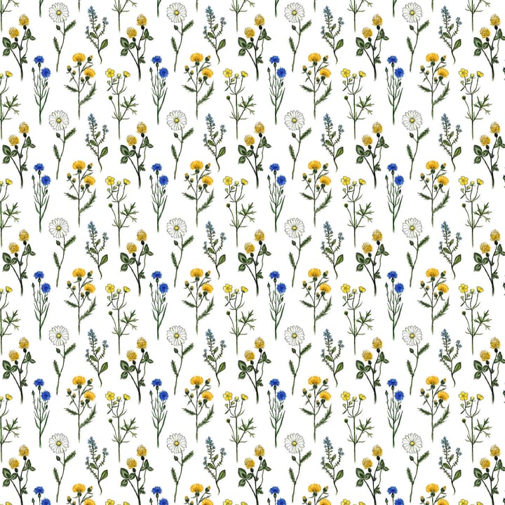 Midsommar Stoff, Gelb-blau Arvidssons Textil