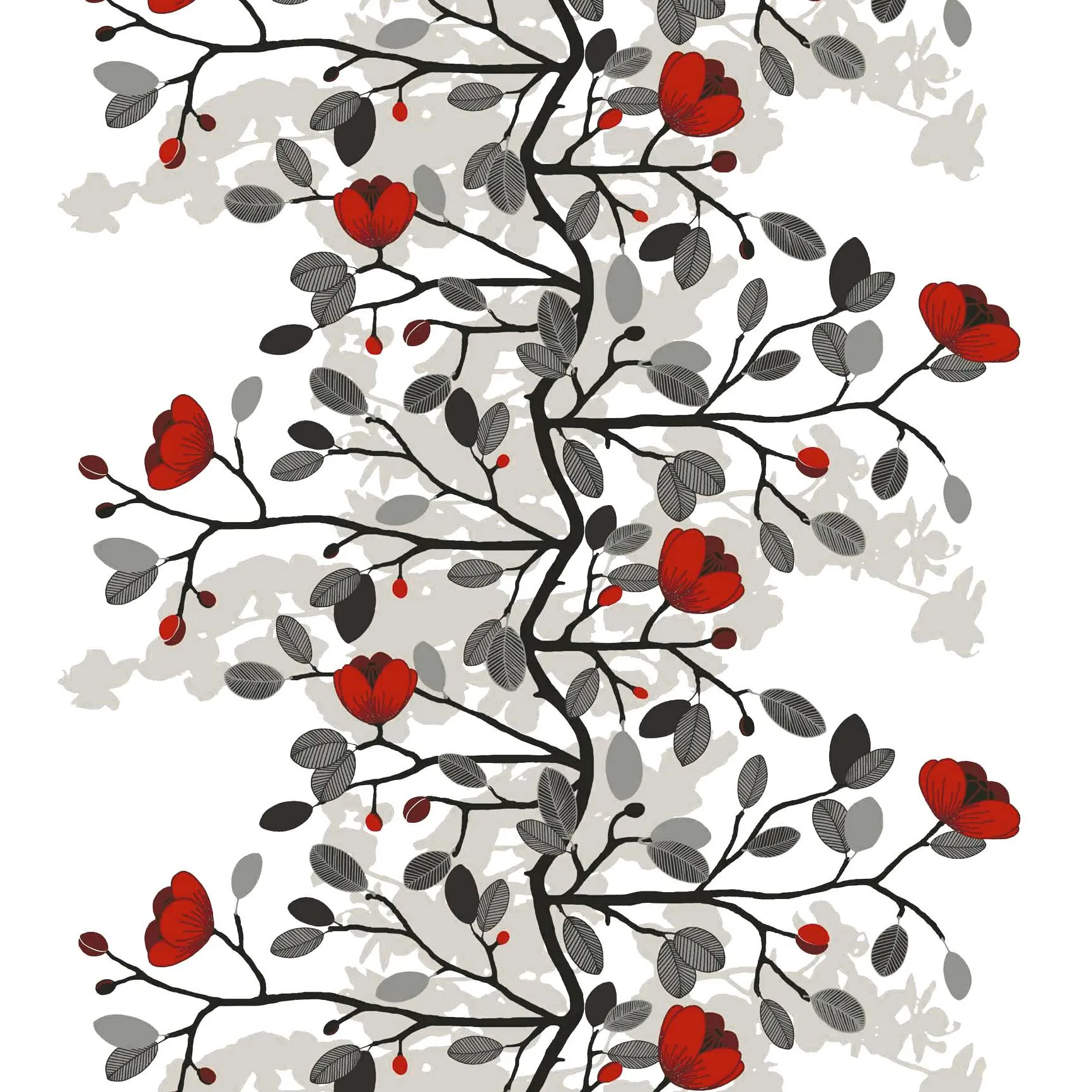 Ofelia Wachstuch, Rot-braun Arvidssons Textil