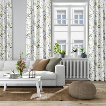 Rönnerdahl Stoff - Offwhite-grün - Arvidssons Textil