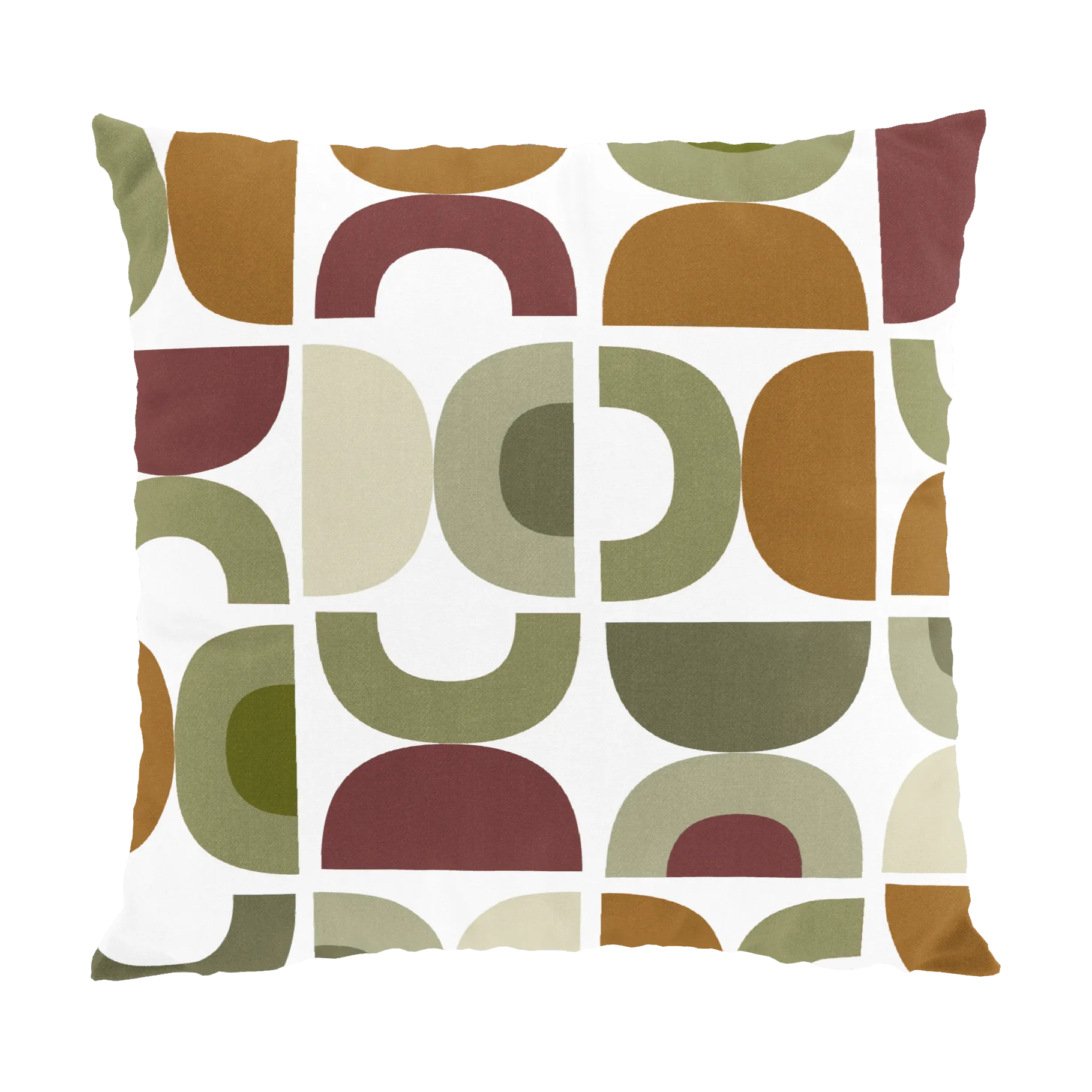 Spiraldans Kissenbezug 47x47 cm, Beige Arvidssons Textil