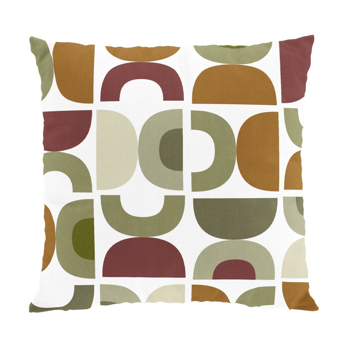 Arvidssons Textil Spiraldans Kissenbezug 47x47 cm Beige