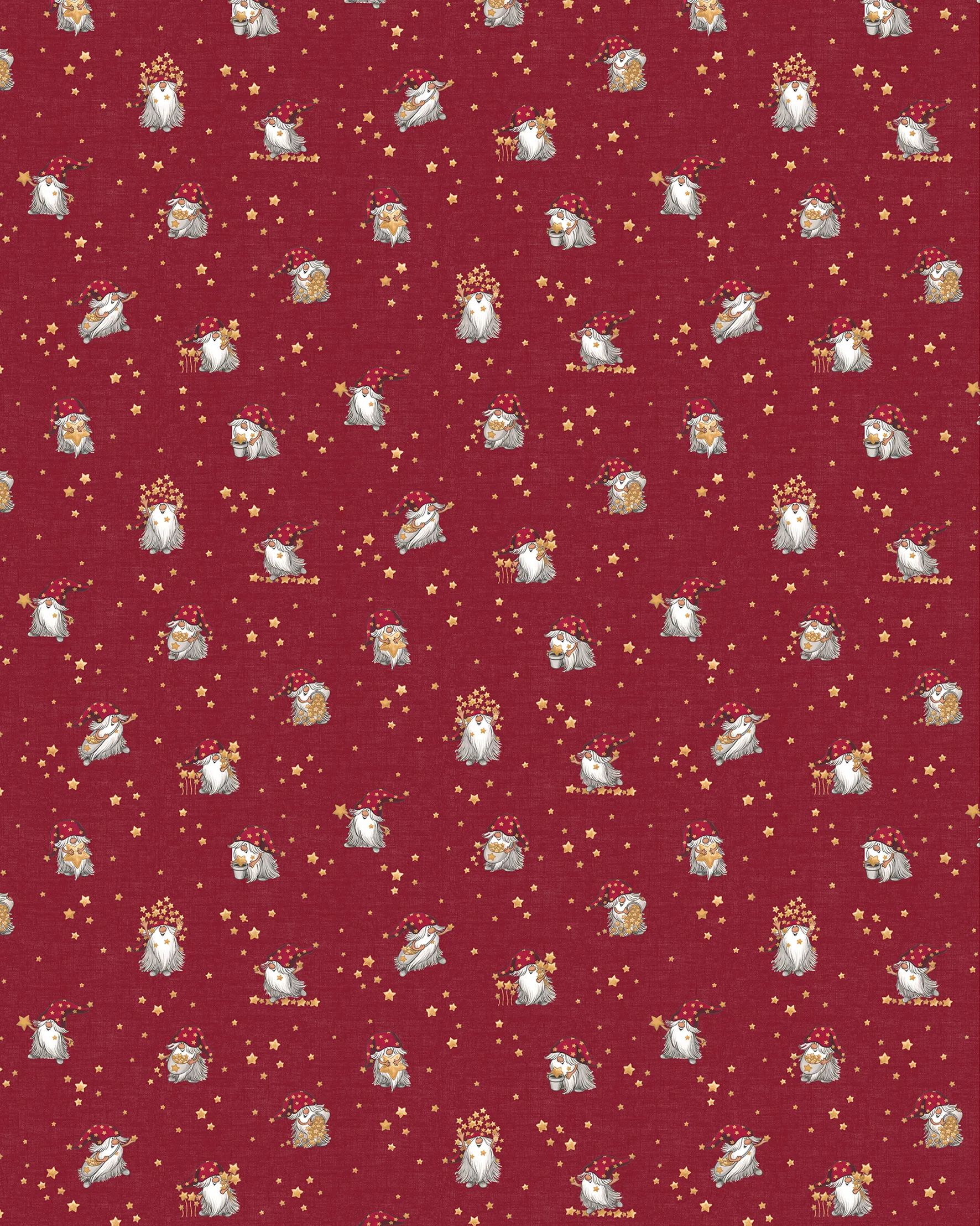 Sternenstaub Stoff, Rot Arvidssons Textil