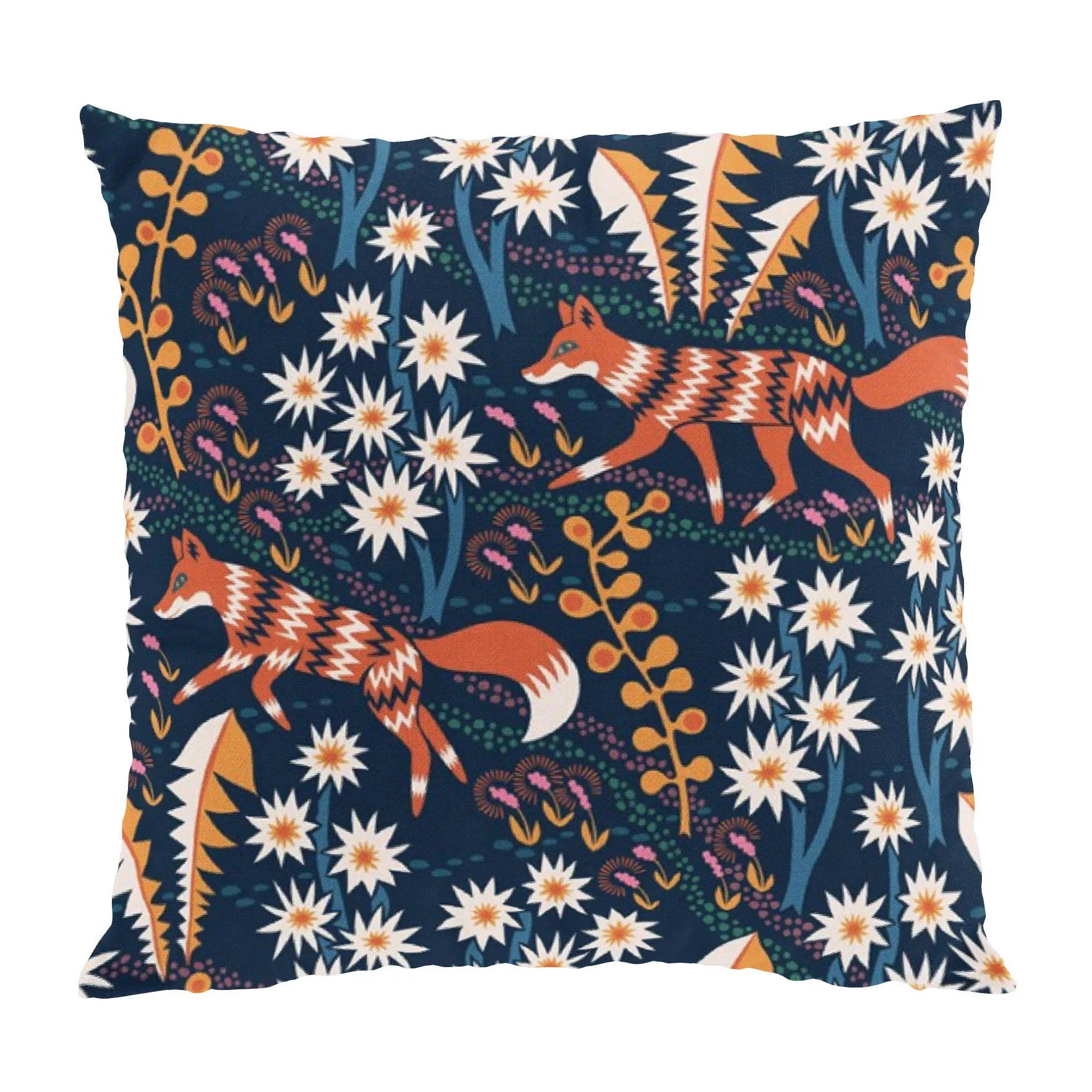 Stjärnspeja Kissenbezug 47 x 47cm, Dunkelblau Arvidssons Textil