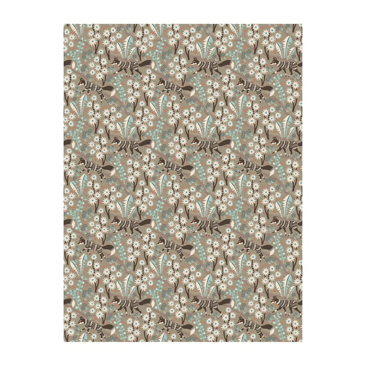 Stjärnspeja Stoff - Braun - Arvidssons Textil