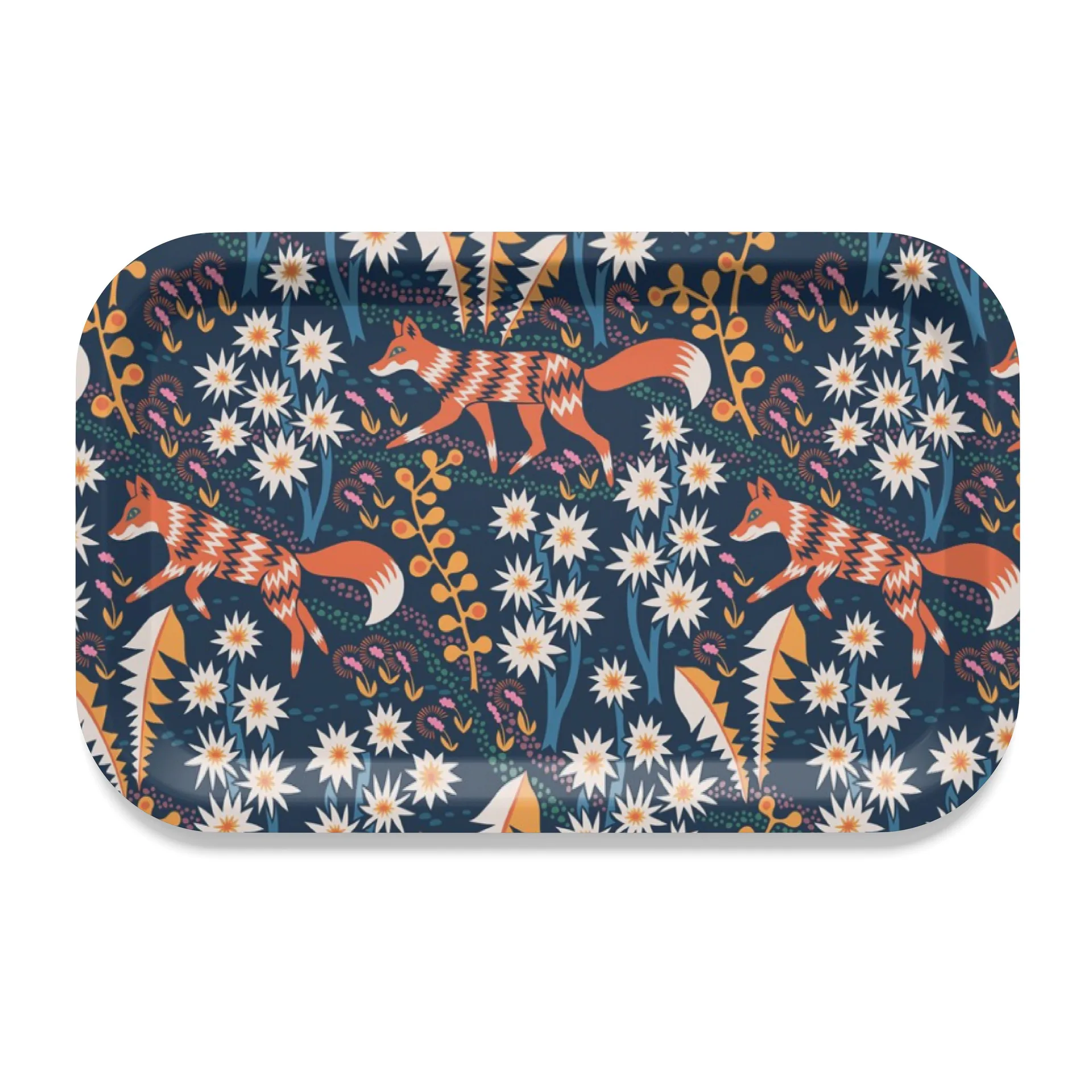 Stjärnspeja Tablett 21 x 31cm, Dunkelblau Arvidssons Textil