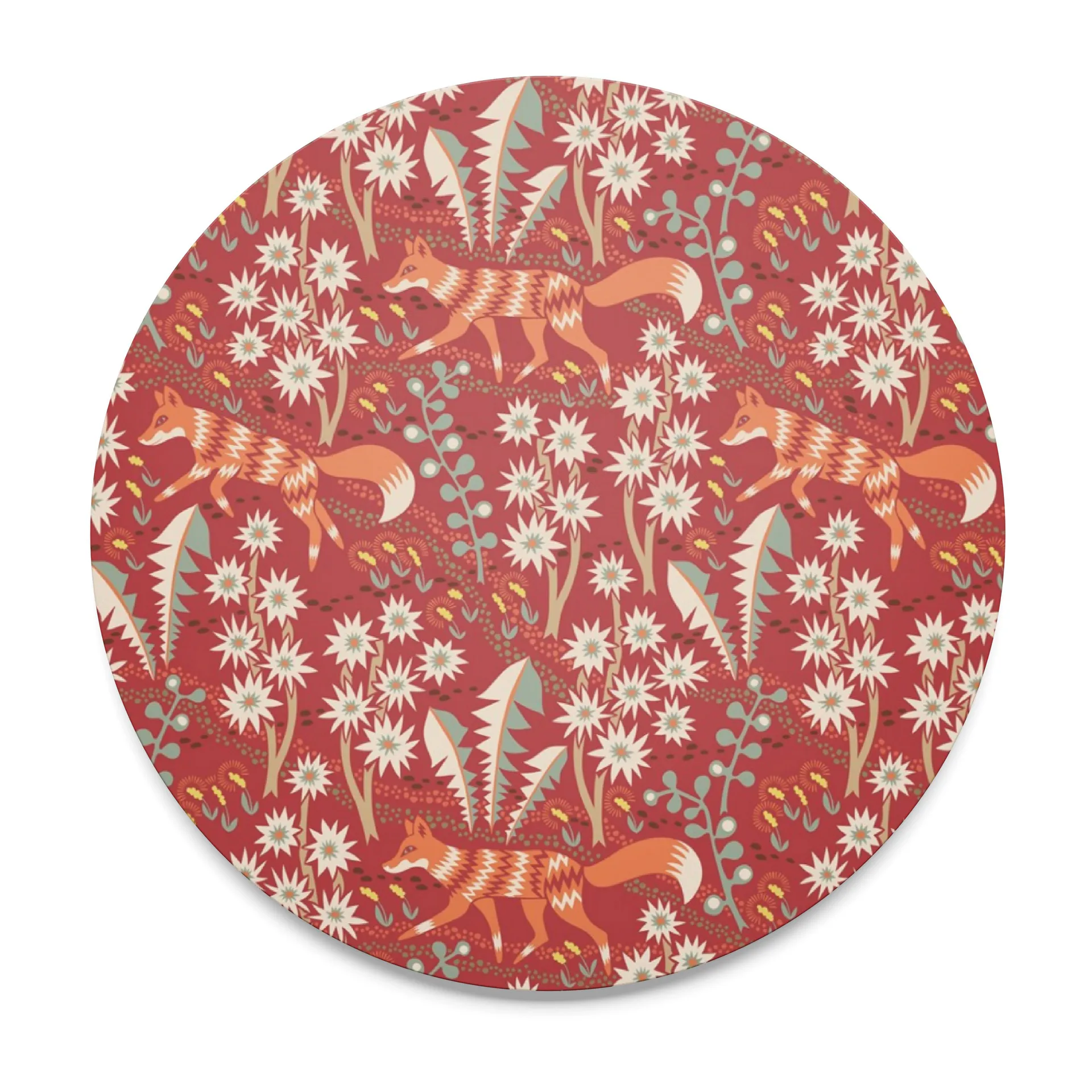 Stjärnspeja Topfuntersetzer Ø21cm, Rot  Arvidssons Textil