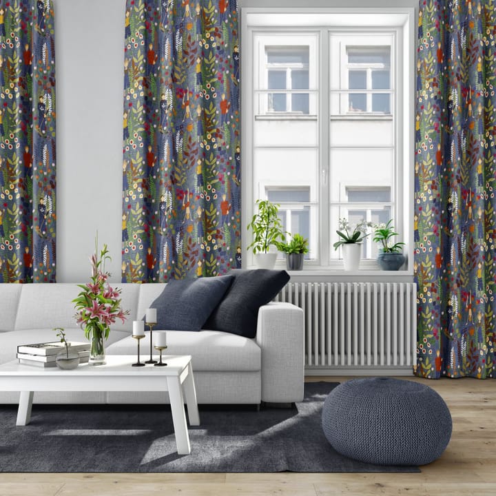 Trädgård Stoff, Blau Arvidssons Textil