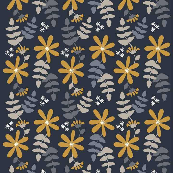 Unter der Sonne Wachstuch - Dunkelgrau - Arvidssons Textil