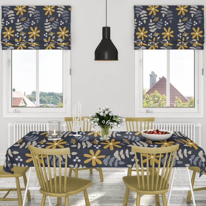 Unter der Sonne Wachstuch, Dunkelgrau Arvidssons Textil
