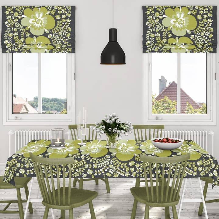 Viveka Wachstuch, Grün-grau Arvidssons Textil