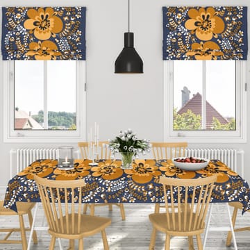 Viveka Wachstuch - Orange-blau - Arvidssons Textil