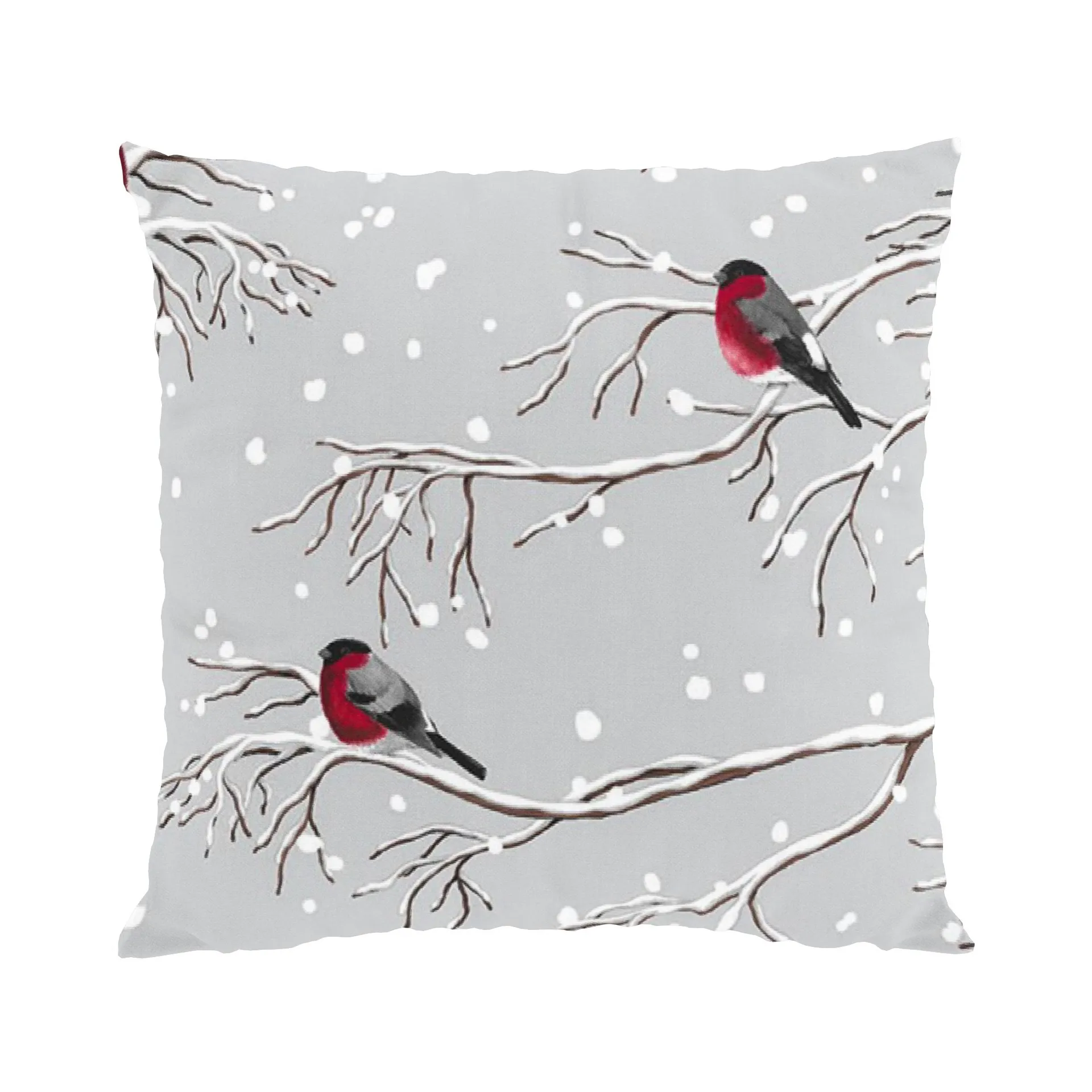 Winterland Kissenbezug 47 x 47cm, Grau Arvidssons Textil