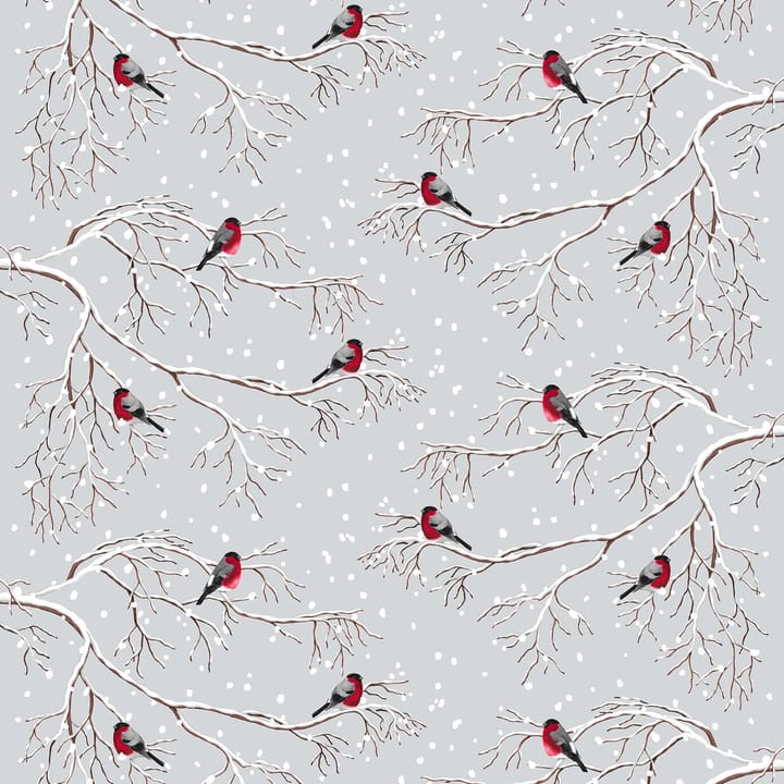 Winterland Stoff - grau - Arvidssons Textil